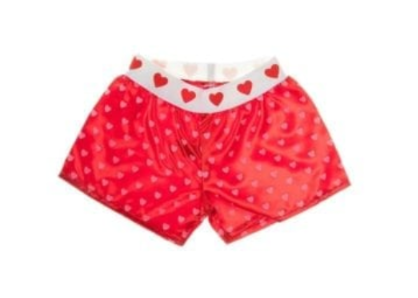 16-inch Satin Heart Boxers