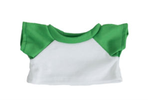 16-inch Decorated White and Green